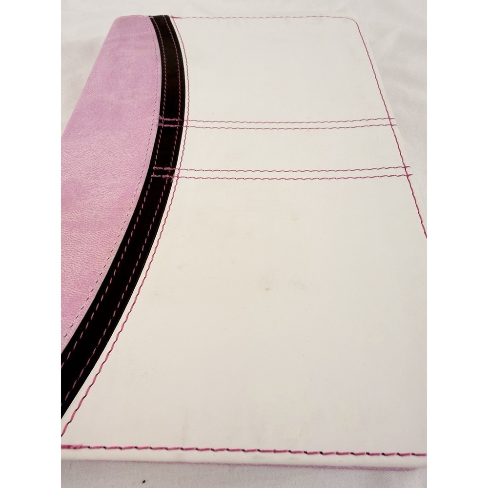 KJV Giant Print Reference Bible Pink Holman Hand Size King James Version - Picture 4 of 12